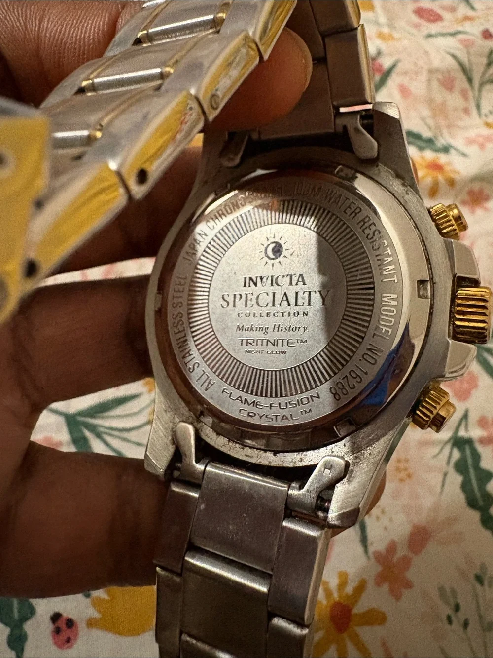 Invicta Specialty Collection Watch model no 16288 no battery